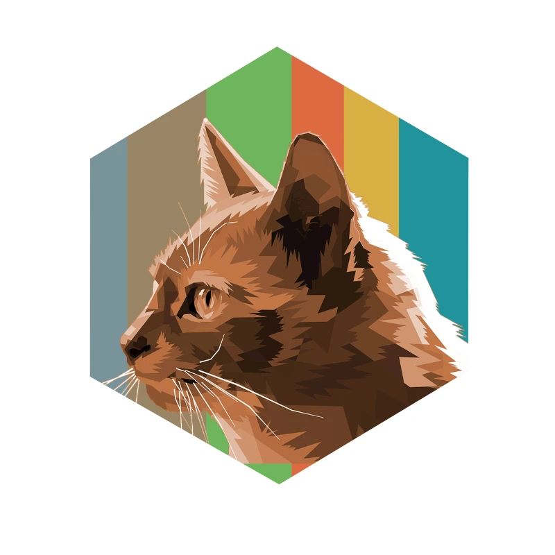 Chat de conception animale chat