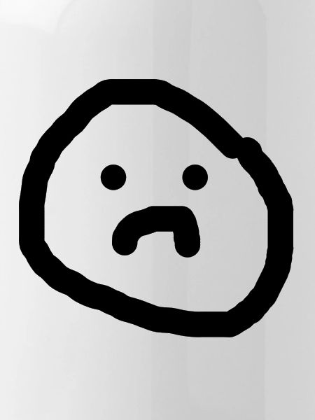 Sad face