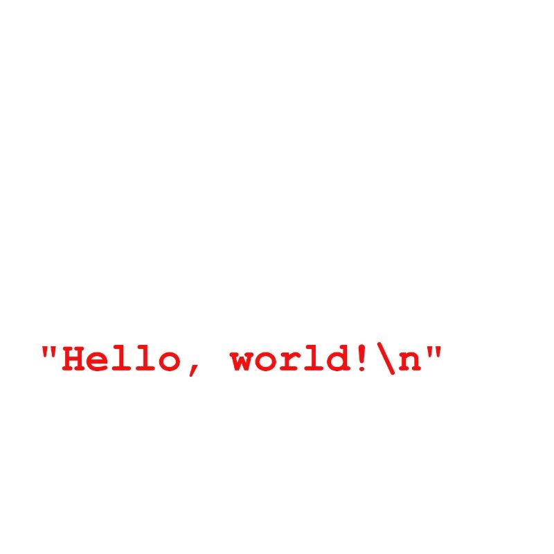 Hello World C++ Entwickler Programm Geschenk