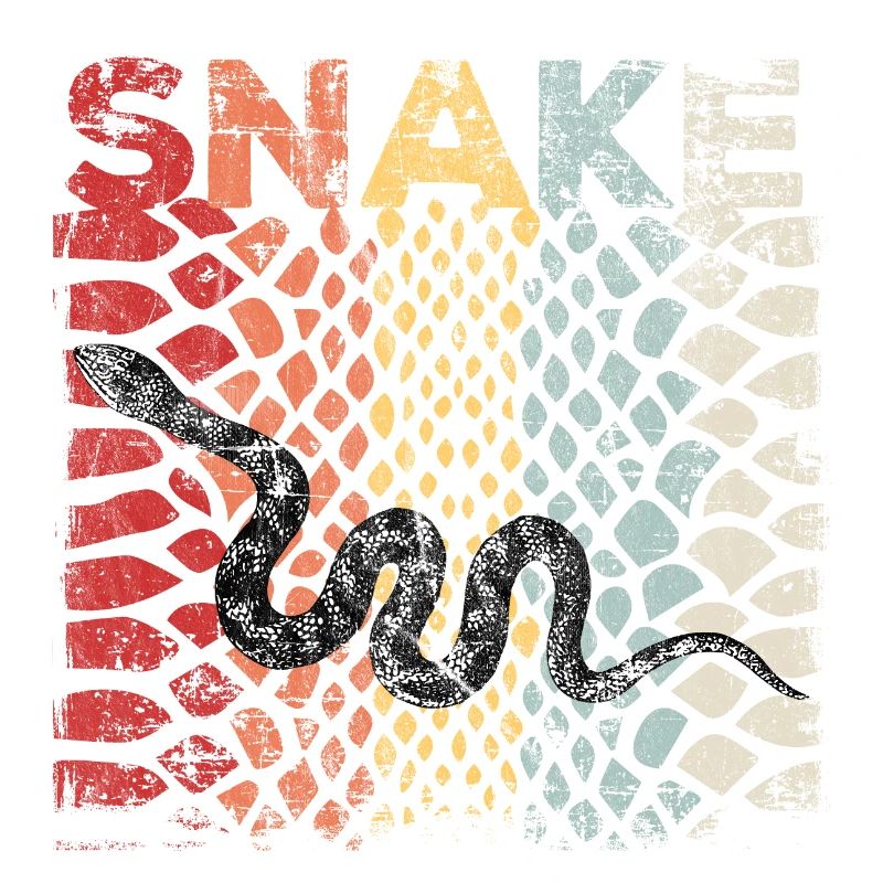Snake Pattern Vintage Corn Snake Animal Gift