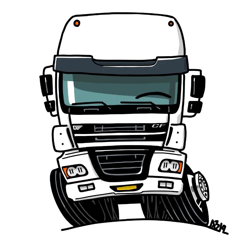 0810 D camion CF blanc