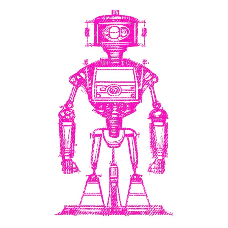 Roboter pink Mädchen