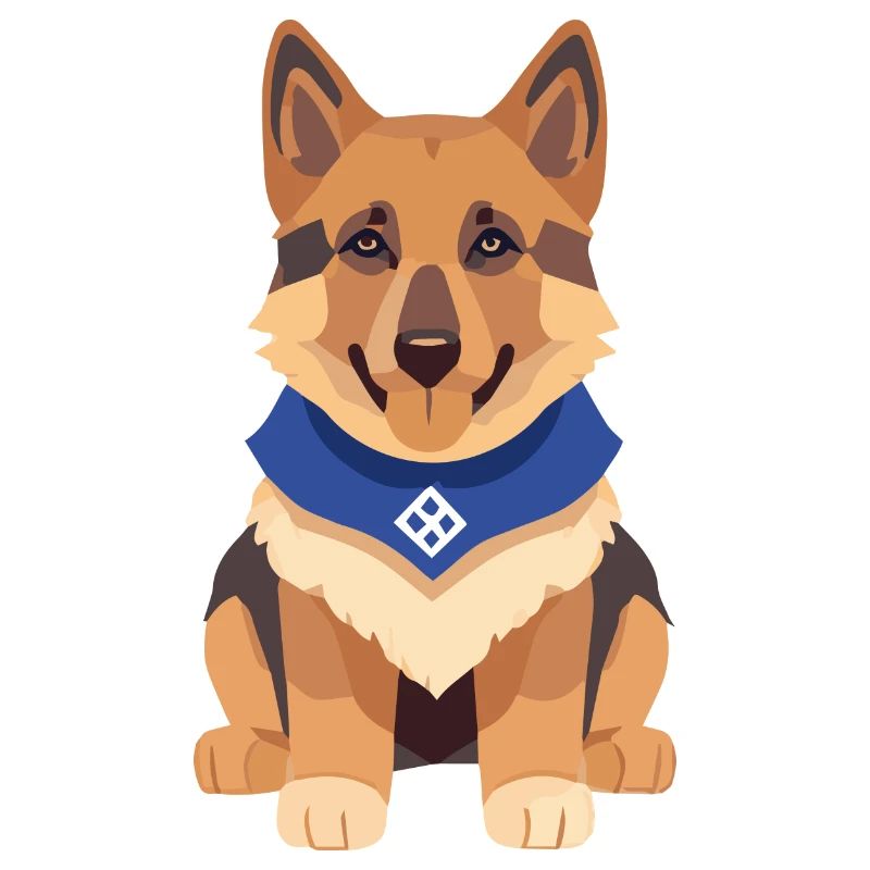 German Shepherd Puppy Cute