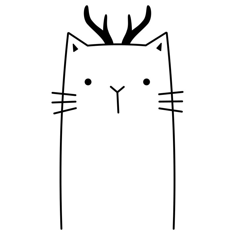 Weihnachts Katze