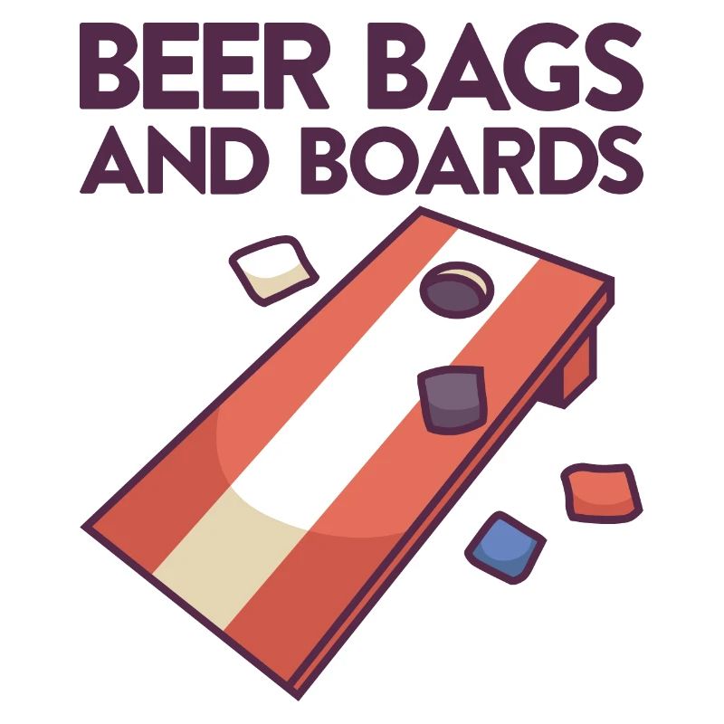 Cornhole Spiel Corn Hole Outfit mit Cornhole