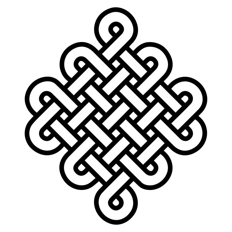 Knot Infinity Buddhism Tibet endless eternal celts