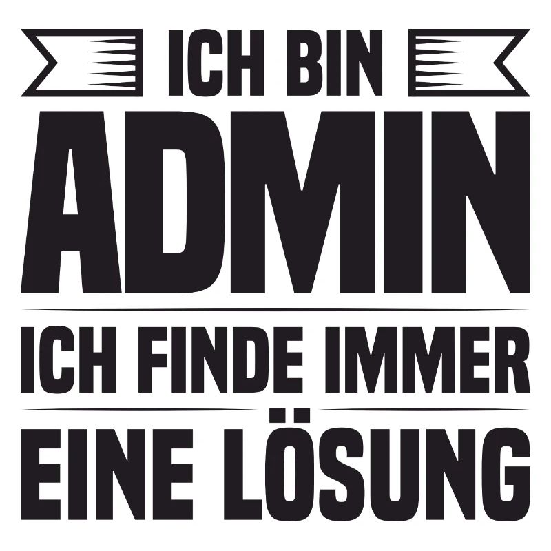 Administrator IT-ler Support Lösung Sysadmin Admin