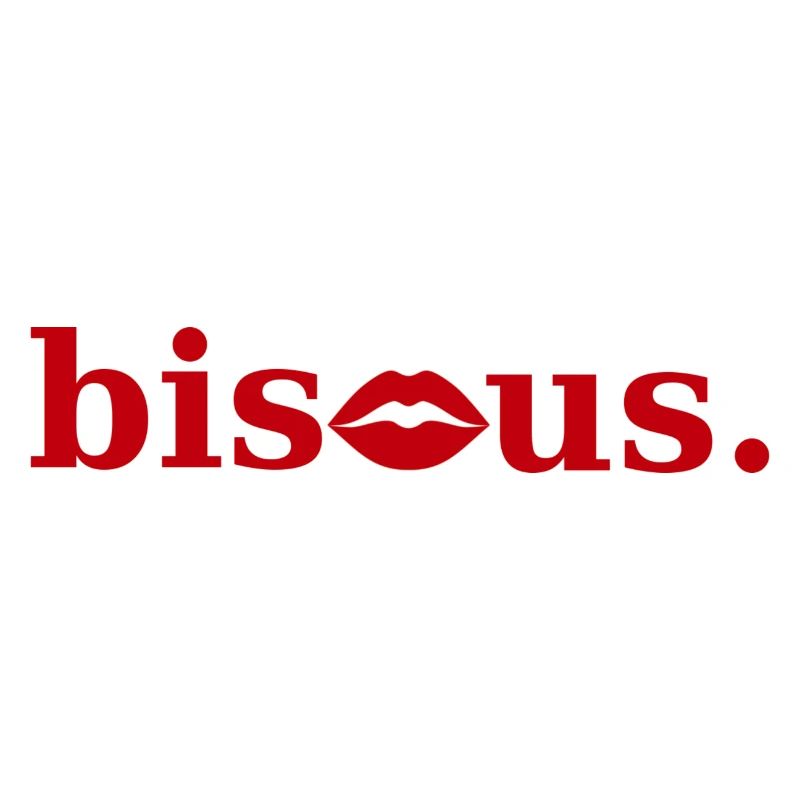 bisous lèvres rouges