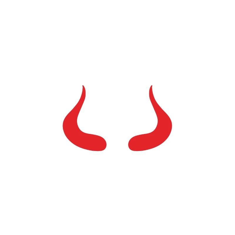 Symbole de cornes de diable