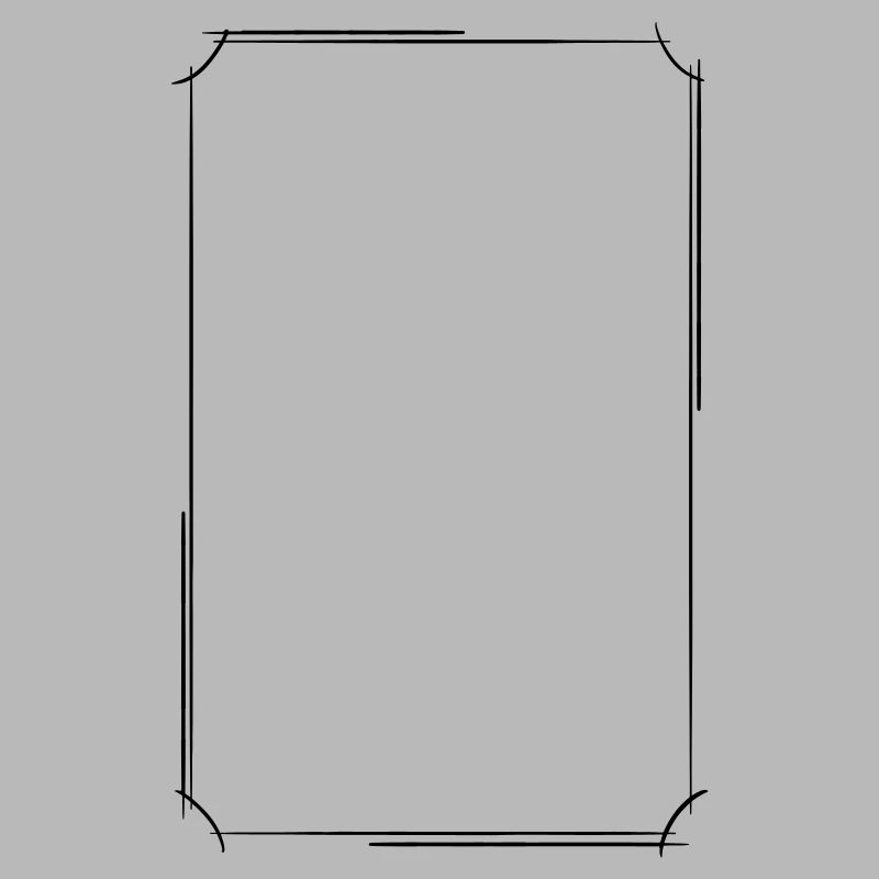 Decorative frame. Book / Gothic / Vampire Style.