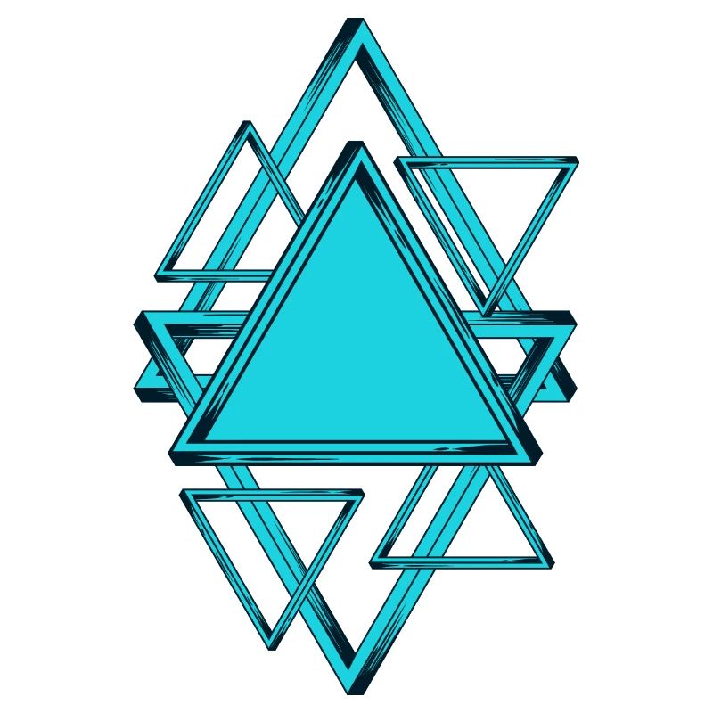 Infinite triangle