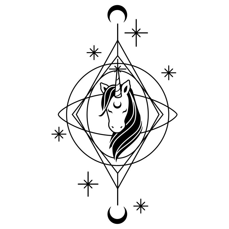Einhorn Boho