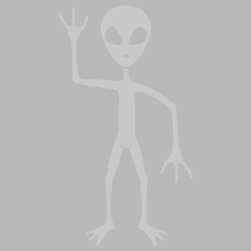 Alien Visitor Salutation Alien
