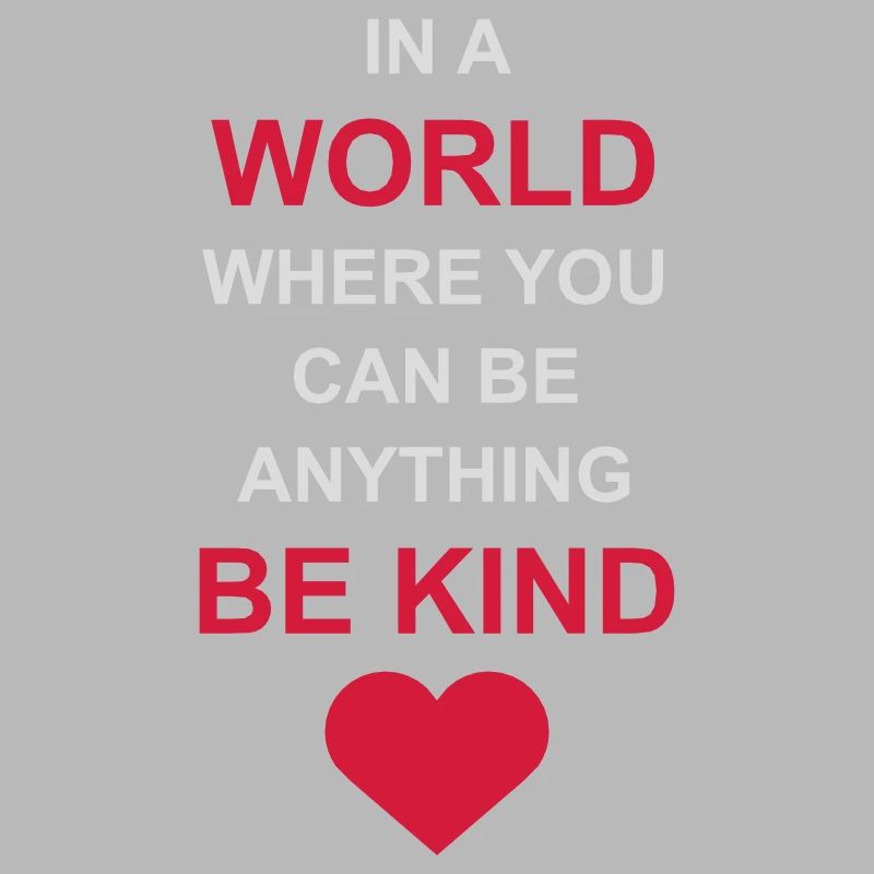 you can be kind