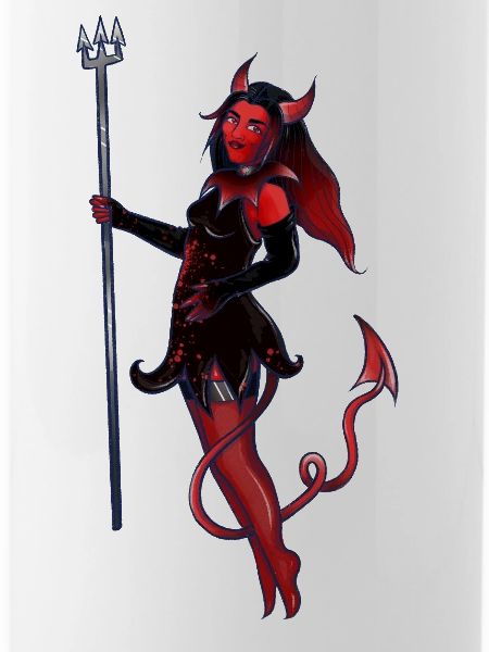 Crimson Devil Verführerin