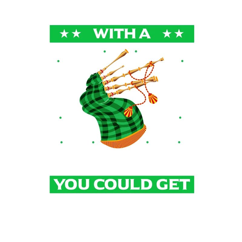 Conception de cornemuse pour la fierté écossaise et la cornemuse