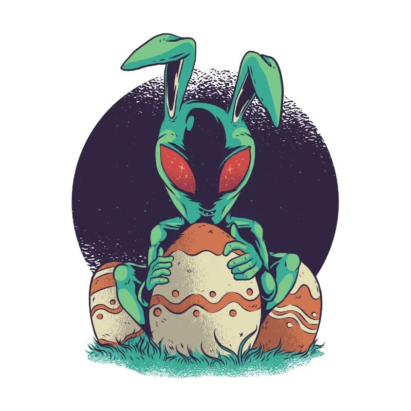 Easter Easter with Alien