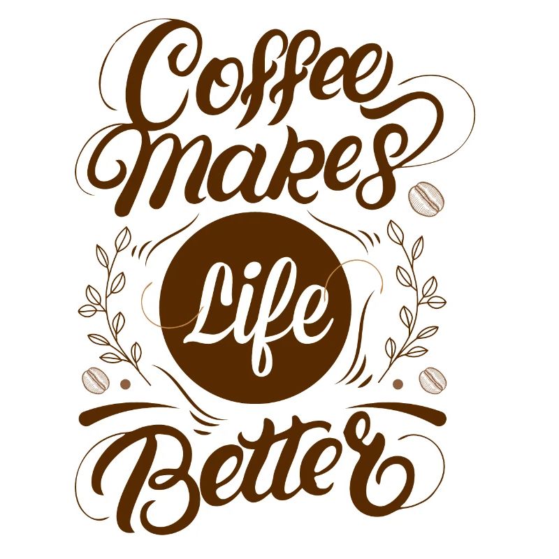 Caffee makes coffee