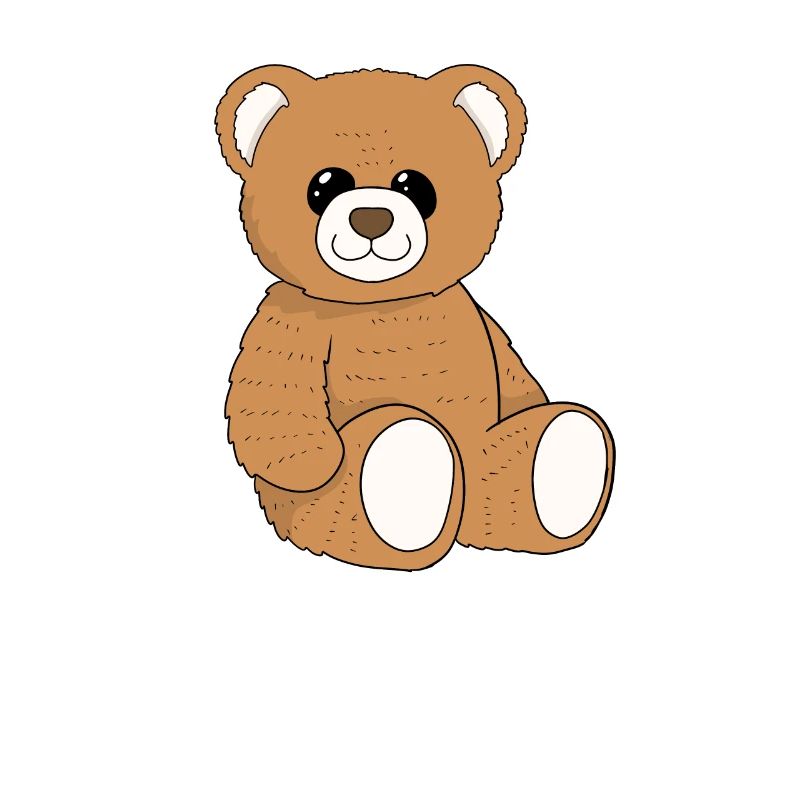 Peluche ours mignon