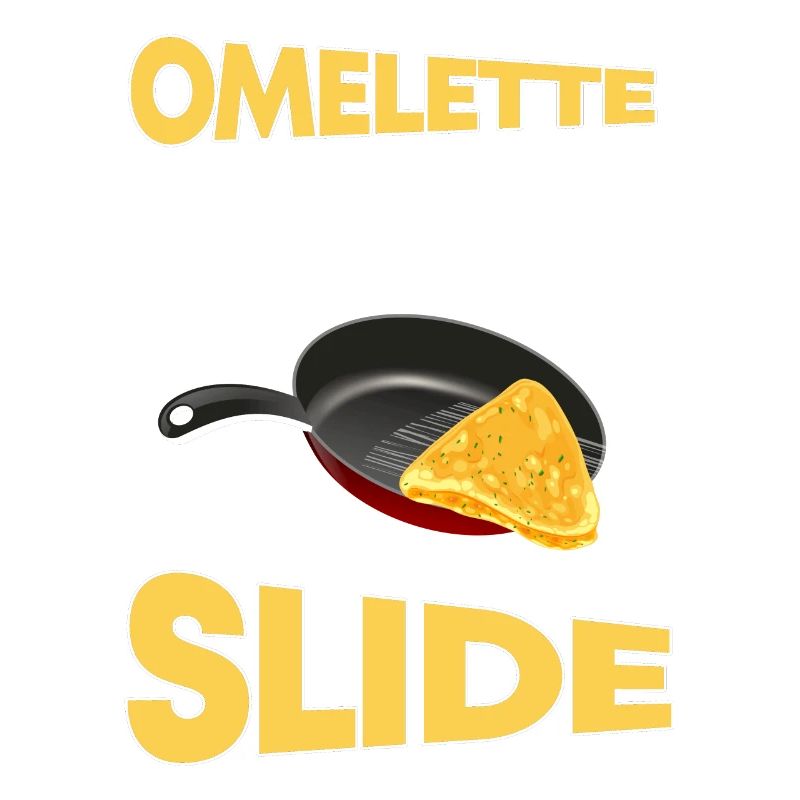 Funny Egg Puns Breakfast Omelette That Slide