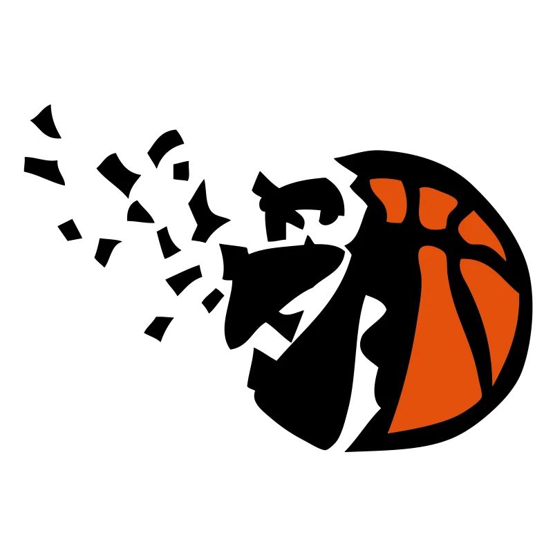 explosion ballon basketball destructurer