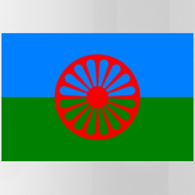 Roma Nation Flagge -Groß