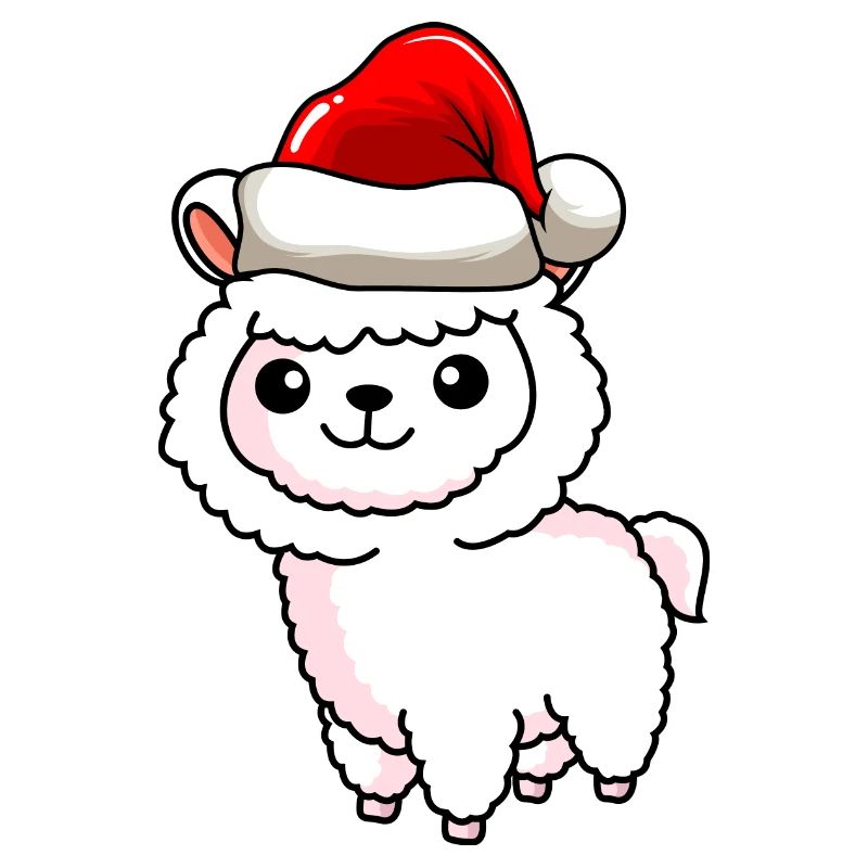 Alpaca Comic Christmas