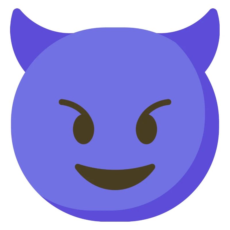 Evil / Devil / Devil Emoji - T-Shirt Print