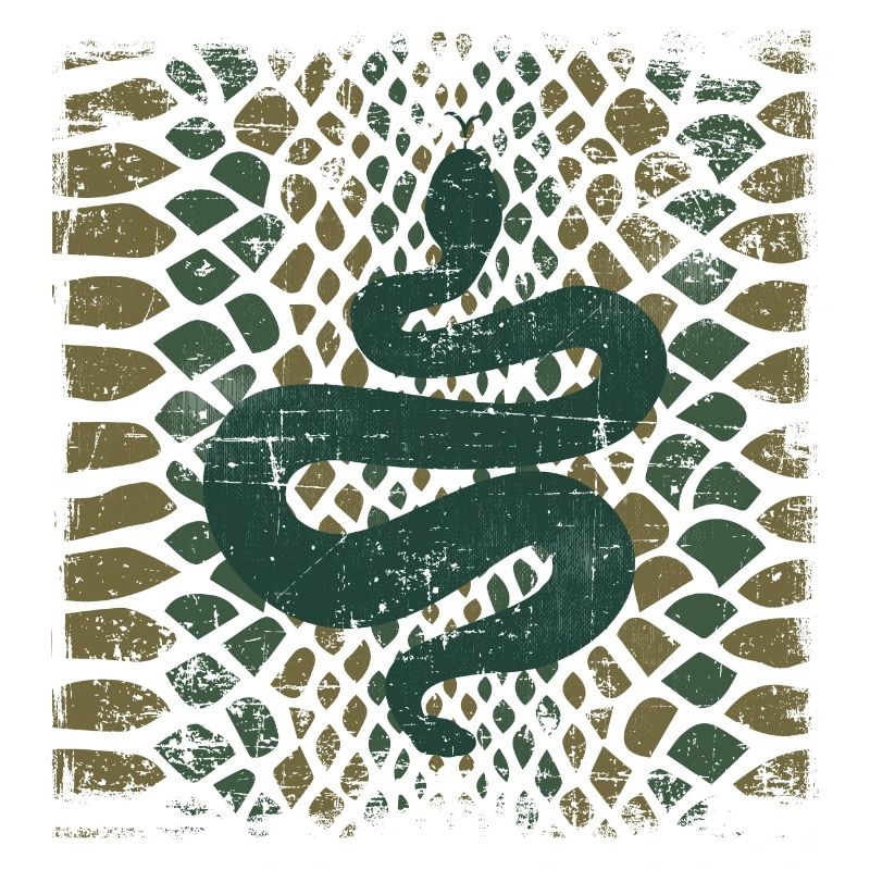 Snake Pattern Vintage Corn Snake Animal Gift