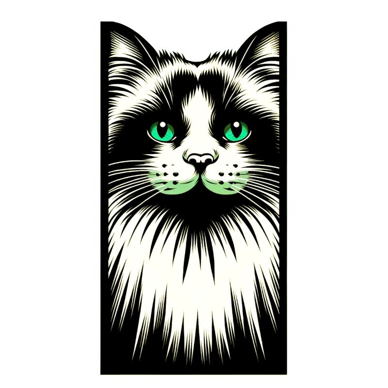 Visage de chat