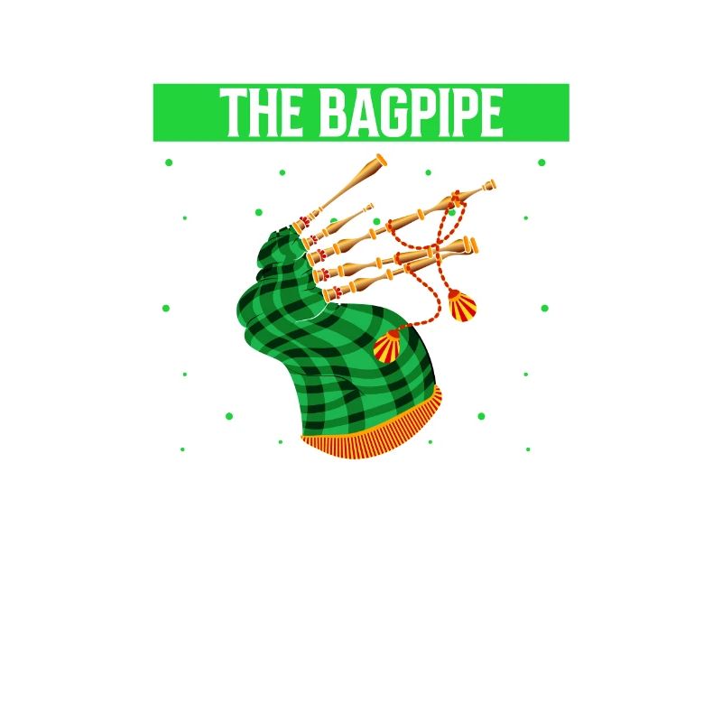 Conception de cornemuse pour la fierté écossaise et la cornemuse