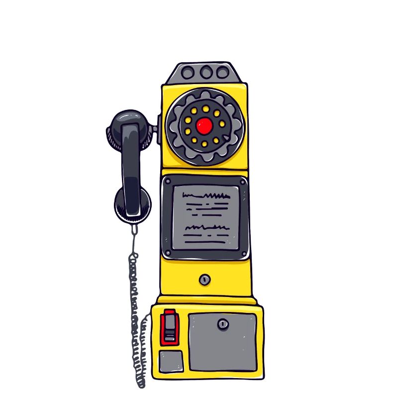 Missing Pay Phone Retro Missing Pay Phone Funny