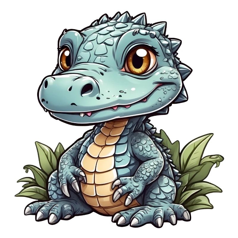 petit alligator mignon