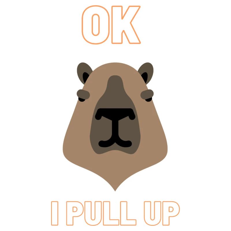 capybara Ok I pull Up