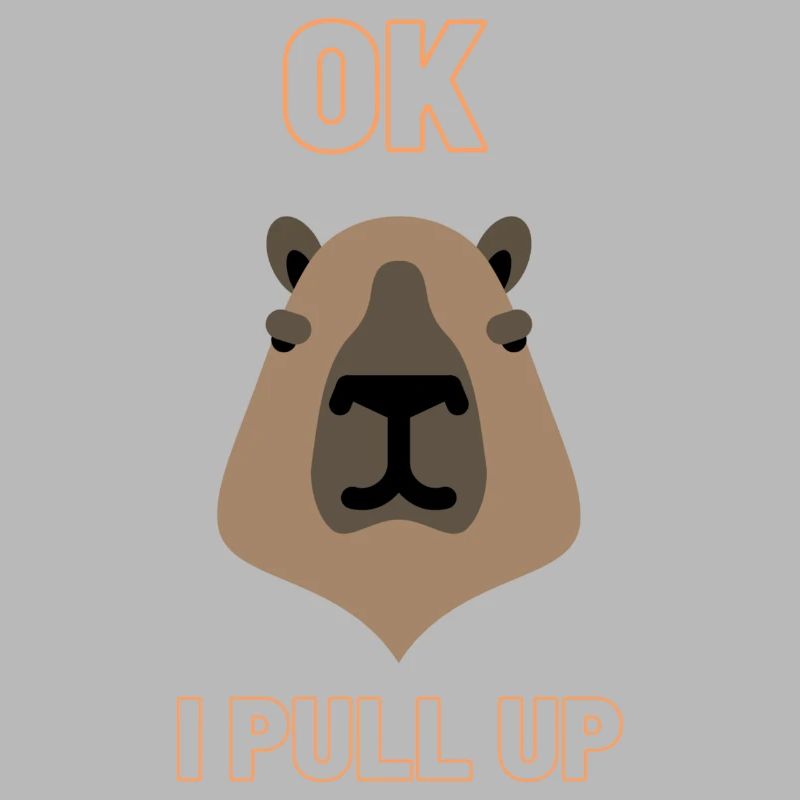 capybara Ok I pull Up