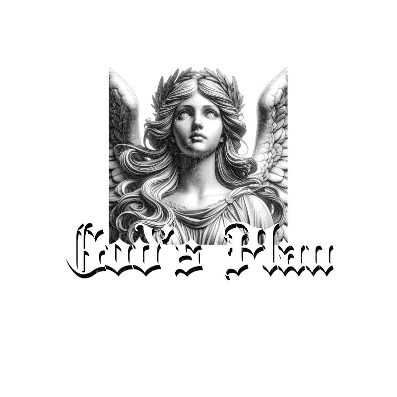 Statue d’ange du plan de Dieu - Le plan de Dieu