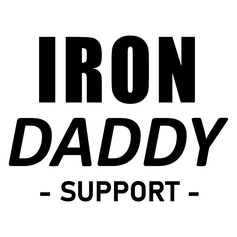 IRON DADDY SUPPORT BLACK