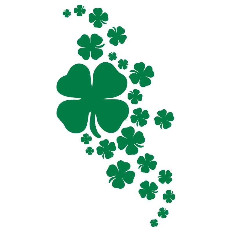 thème de la Journée Kleblatt de trèfles Saint-Patrick