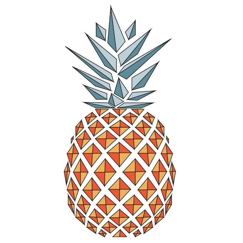 Vecteur ananas