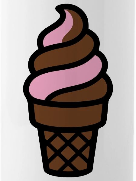 Softeis Eiswaffel Logo