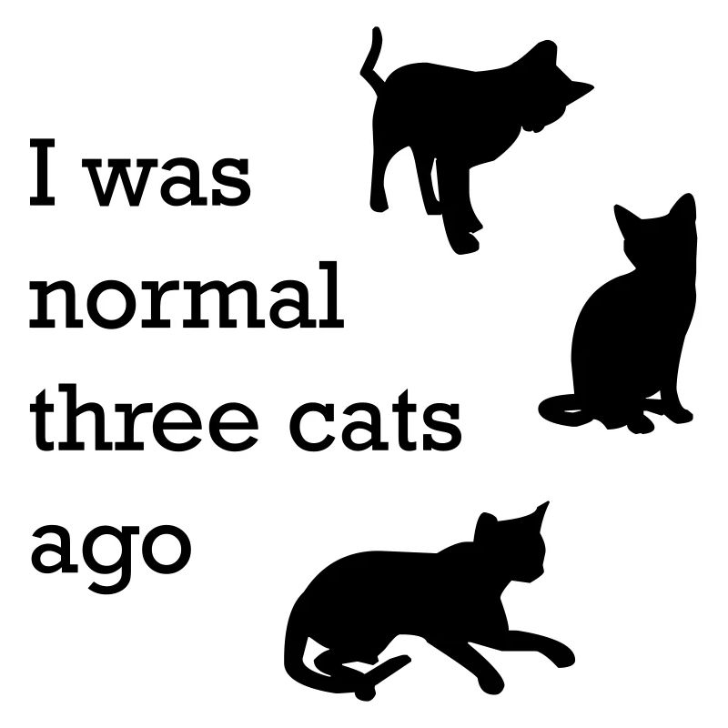 i was normal 3 cats ago