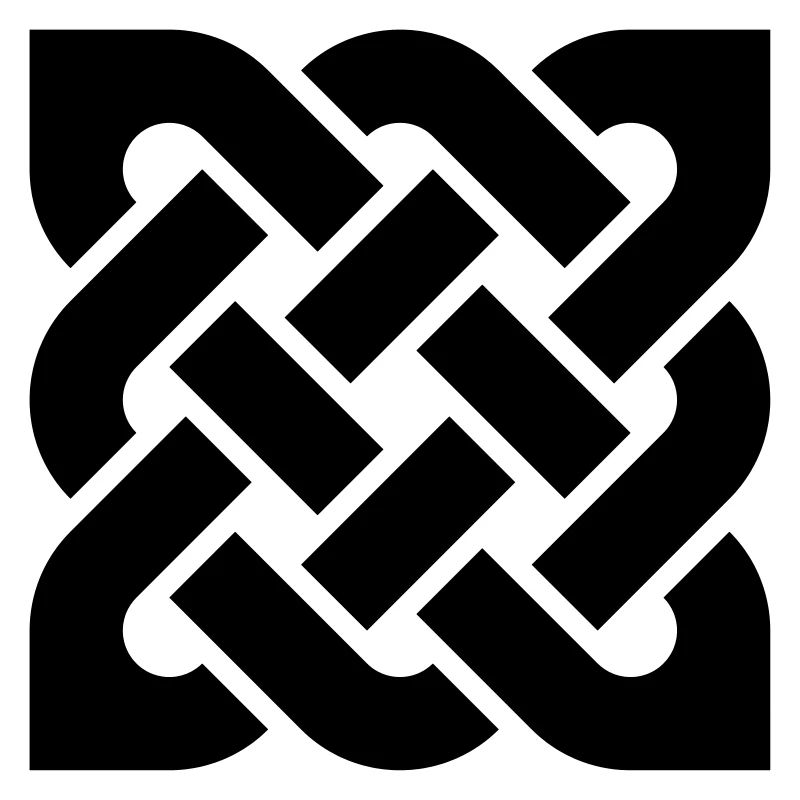 Celtic Square Knot - solid