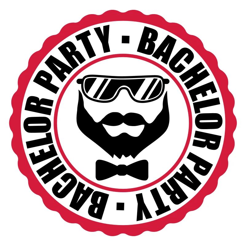 cercle bague timbre équipe bachelor party bache