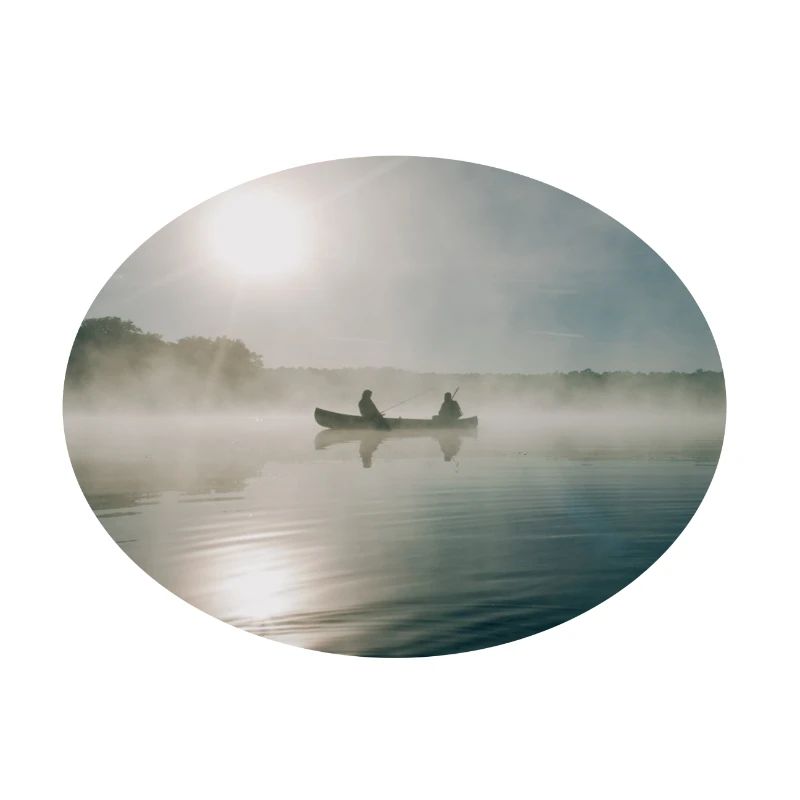 Pêche dans le bateau