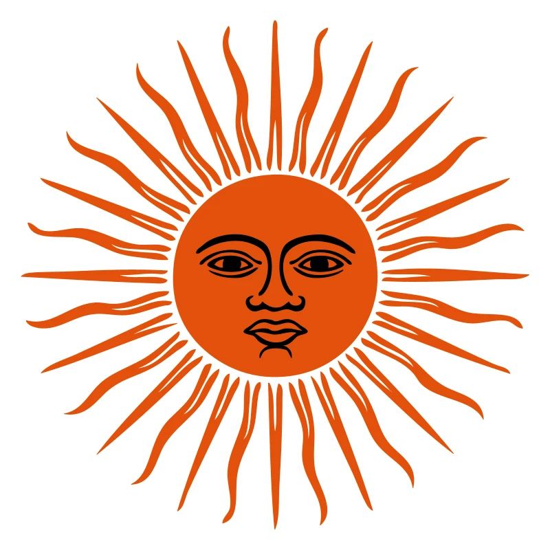 soleil argentine sol de Mayo argentin