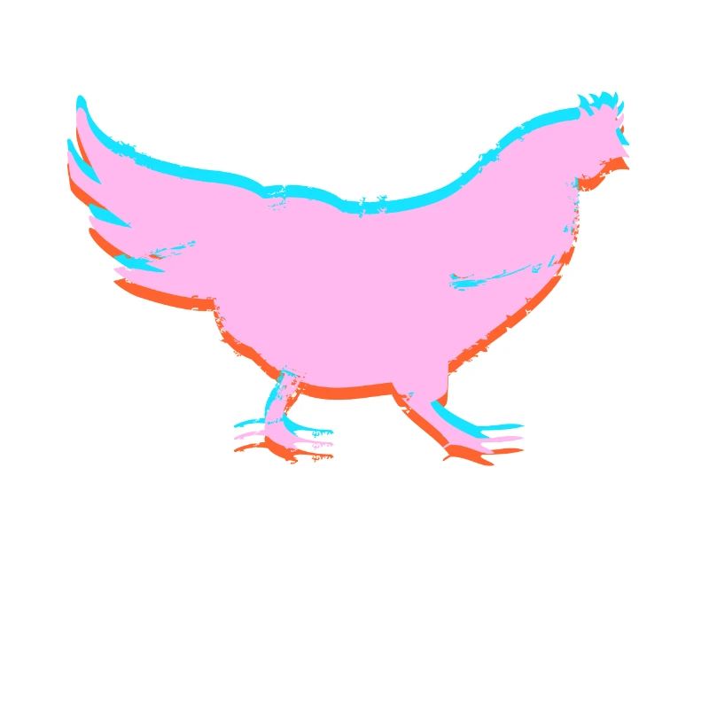 Chicken Chicken 3D Effect
