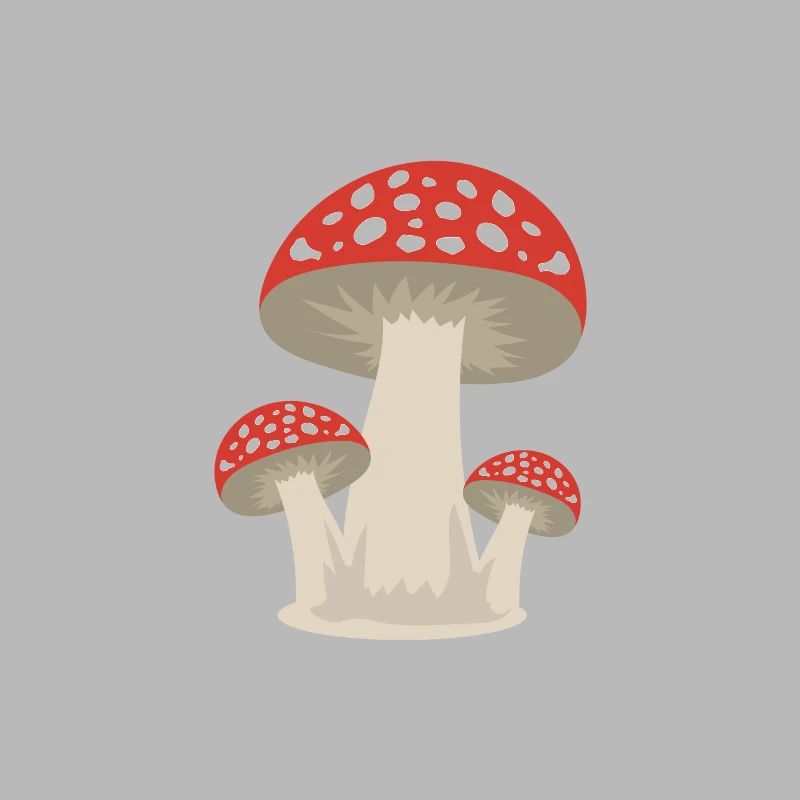 Pilz Glückspilz Wald Geschenkidee