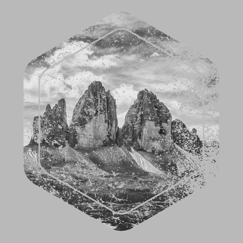 Three Peaks Dolomites Geometric shape Polygon