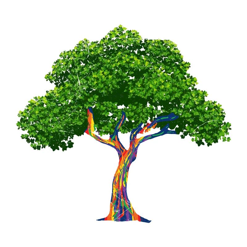 Rainbow Tree Regenbogen-Eukalyptusbaum Geschenk