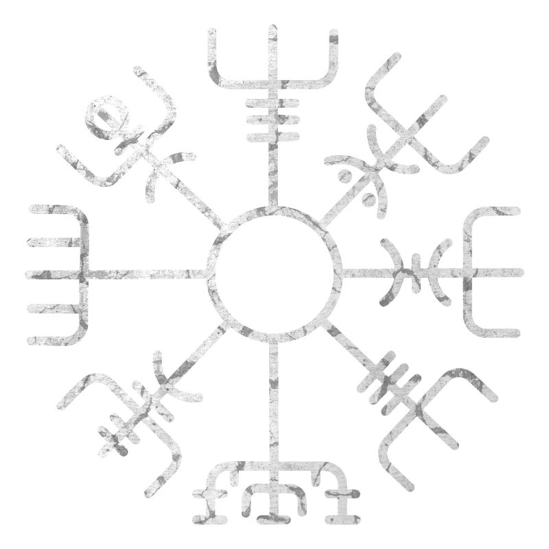 Vegvisir Viking Compass Celts Germanic Valhalla
